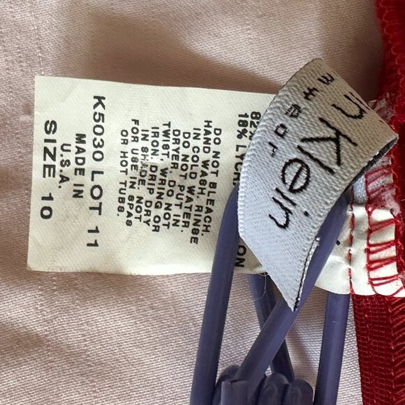 Calvin Klein Swimwear or Streetwear Summer Top - Picture 5 of 5